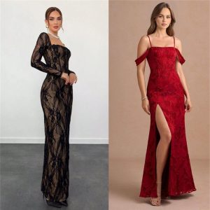Red Lace Dresses