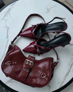 Burgundy Bag