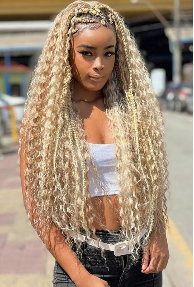 Knotless Goddess Braids