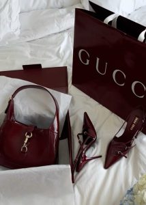 Burgundy Bag