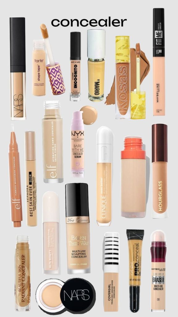 What Concealers Are Water-Based