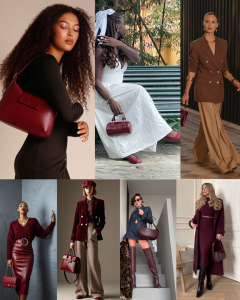 Burgundy Bag
