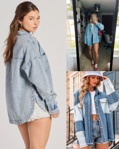 Denim Shacket