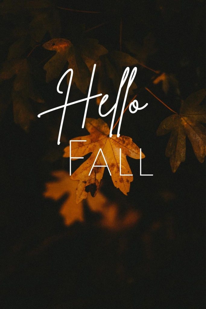 First Day of Fall
